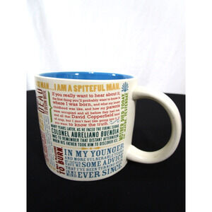 The Unemployed Philosophers Guild First Lines of Literature 14oz Coffee Mug
